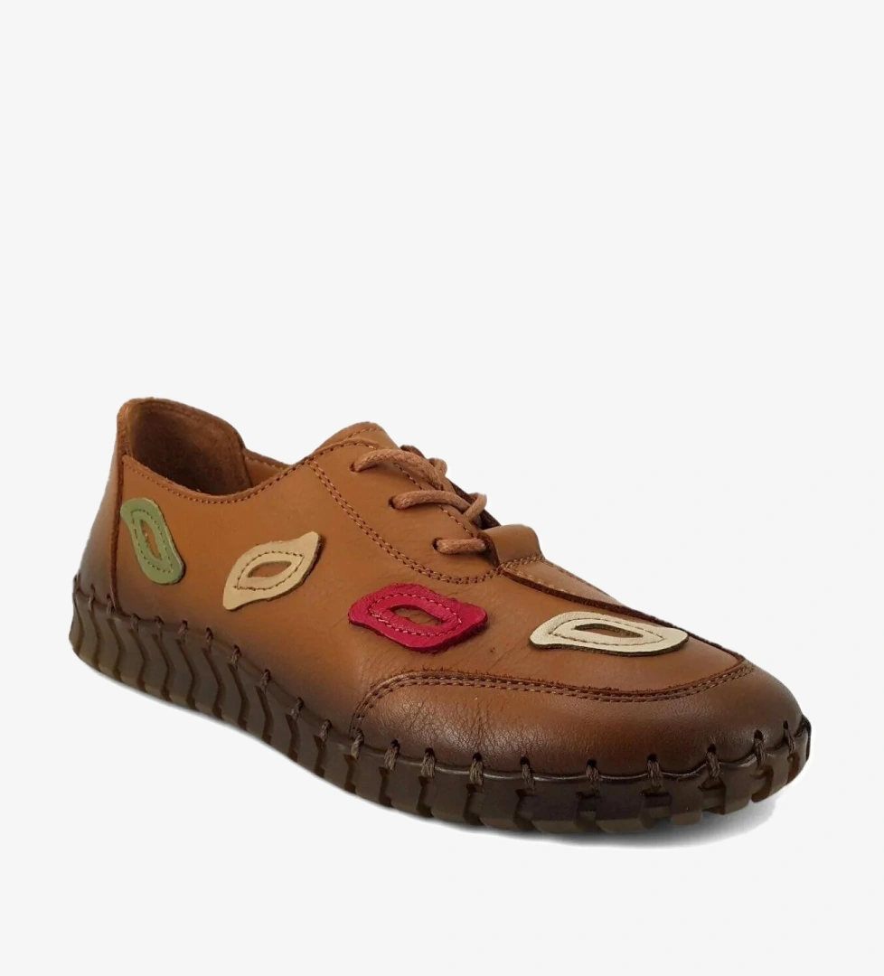 2010727Y Kadın Deri Comfort Ayakkabı