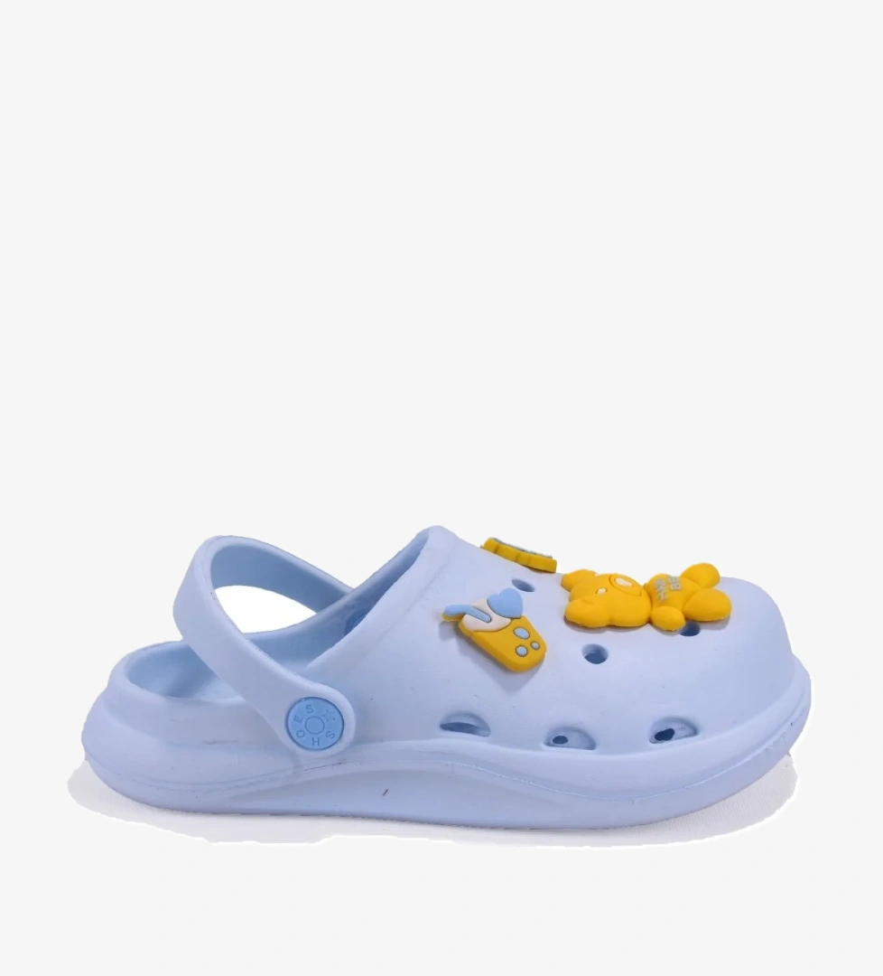 DJA75-CRS01 Bebe Mavi Ortopedik Günlük Erkek Çocuk Cross Spor Terlik