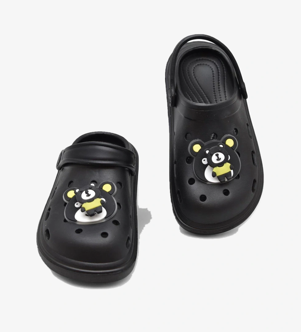 755 Rahat Taban Ayıcıklı Günlük Çocuk Terlik Sandalet