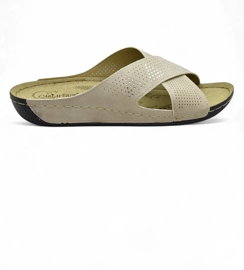 Ispartalılar 140525 Tam Ortopedik Taban Günlük Kadın Terlik Anatomik model görseli