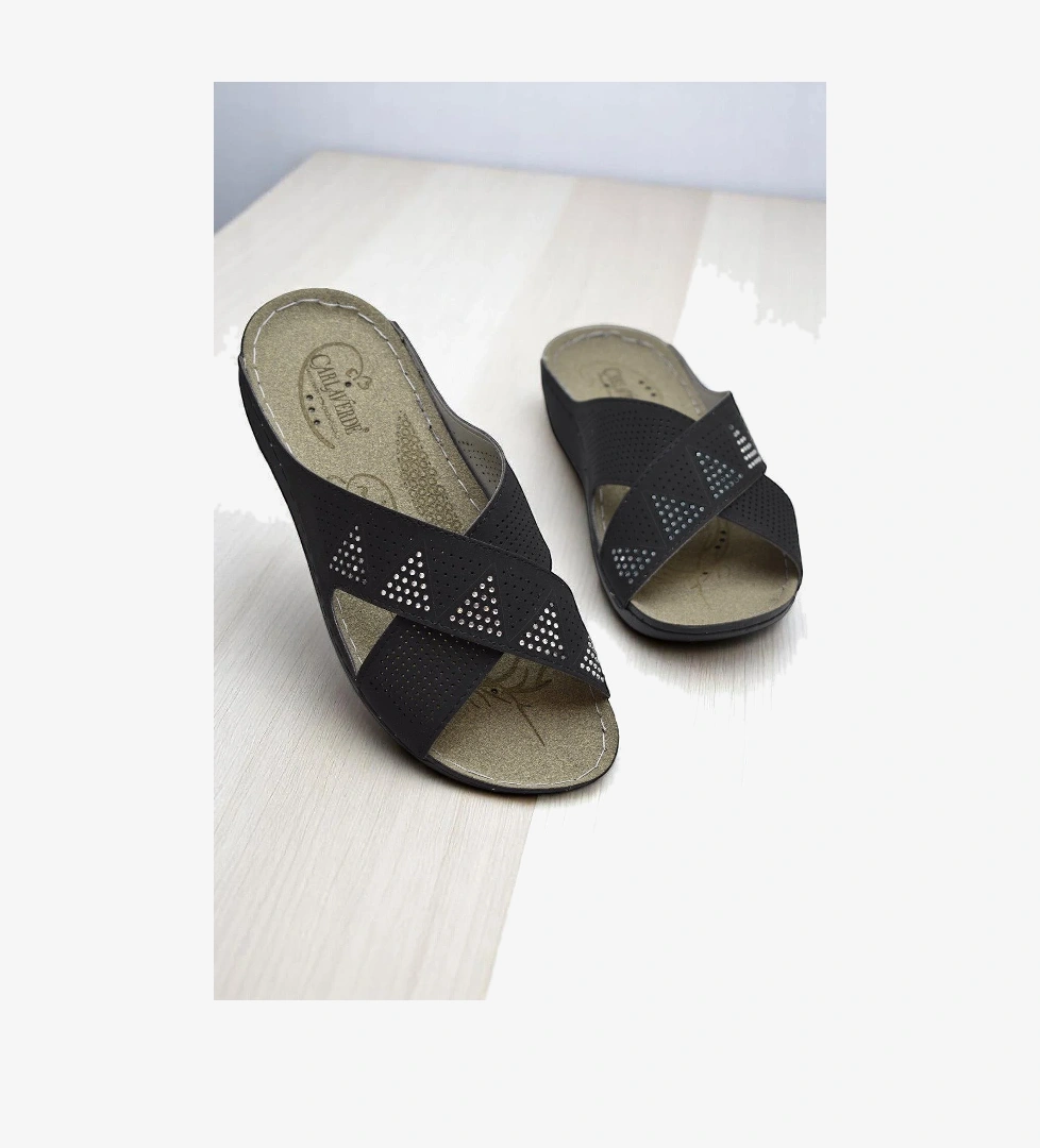 140525 TAM Ortopedik Taban Günlük Kadın Terlik Anatomik Taban