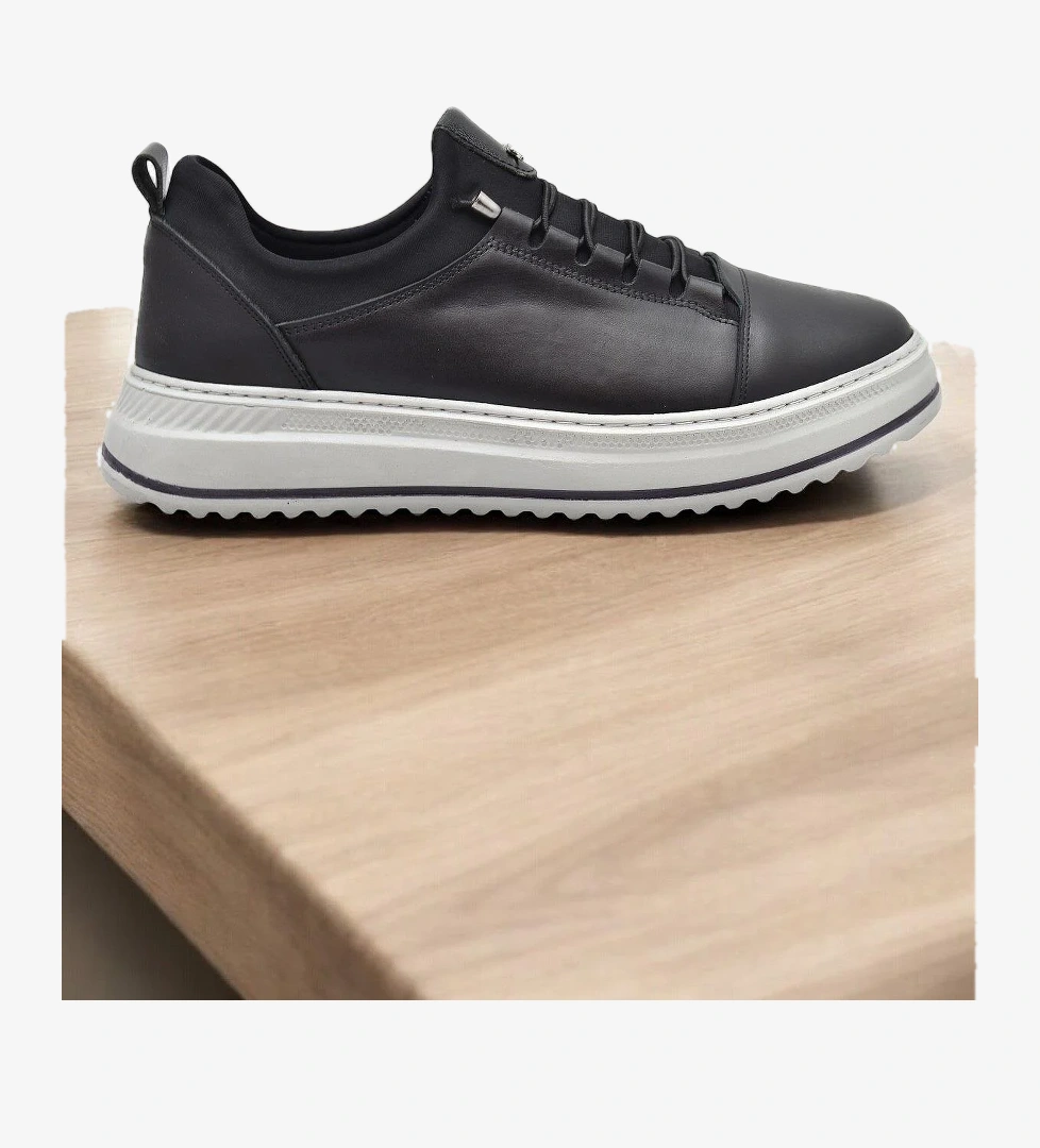 TAB885 Ortopedik Taban Hakiki Deri Erkek Ayakkabı Günlük Casual Erkek Ayakkabı - Görsel 1