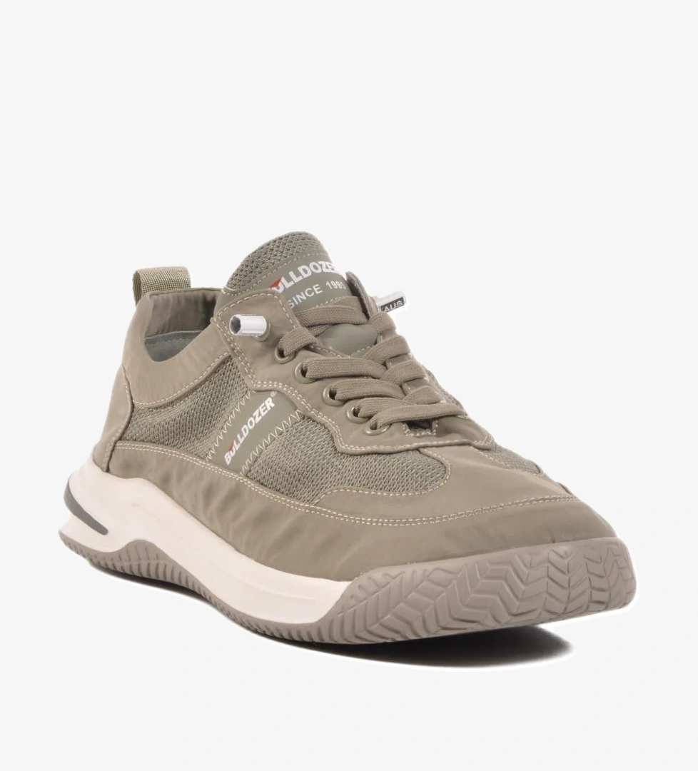 Haki Yumuşak taban Fileli Hafif Erkek Spor Ayakkabı 241379 M