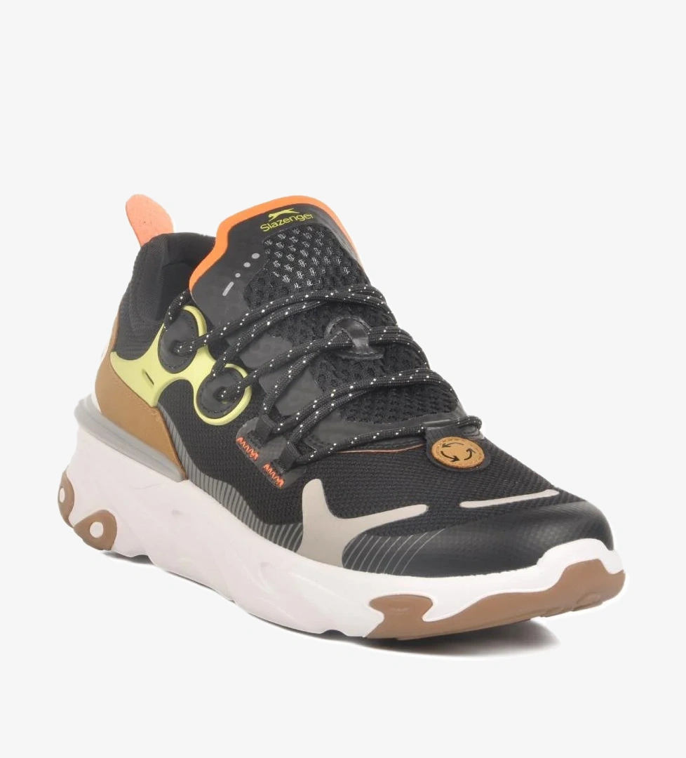 Slazenger Ward M Siyah Hafif Erkek Esnek Beyaz Spor Ayakkabı model görseli