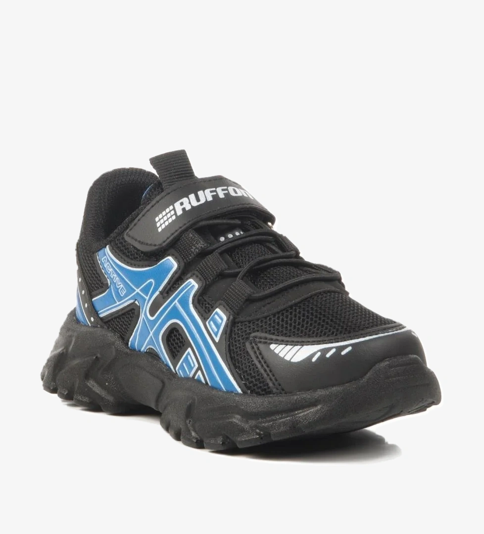 Walkway Siyah-Saks Çocuk Spor Ayakkabı Ruffon 2540 P model görseli