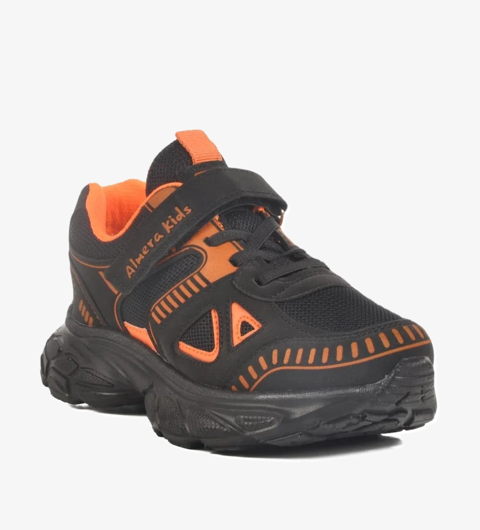 Siyah-Turuncu Çocuk Spor Ayakkabı Almera 1500 F S