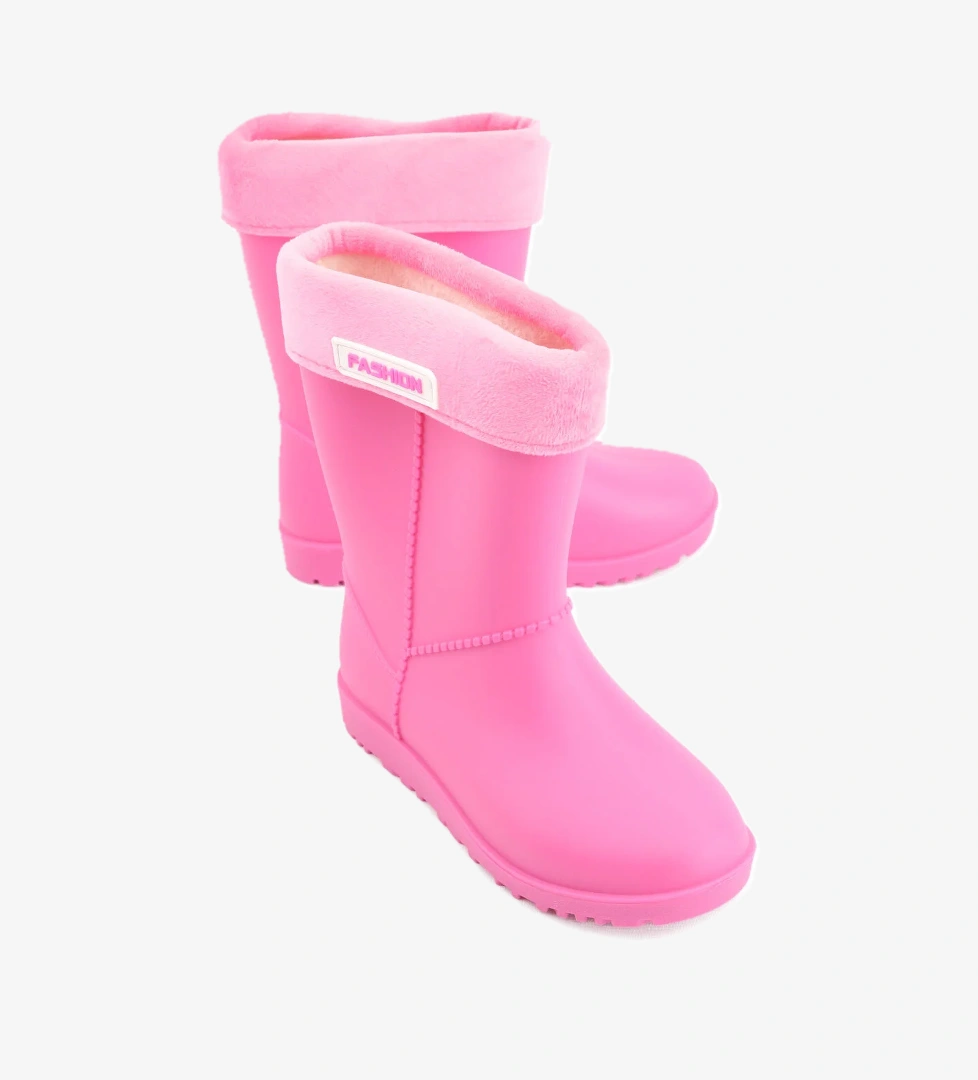 Kışlık Kız Çocuk Yağmur Çizme - Görsel 1