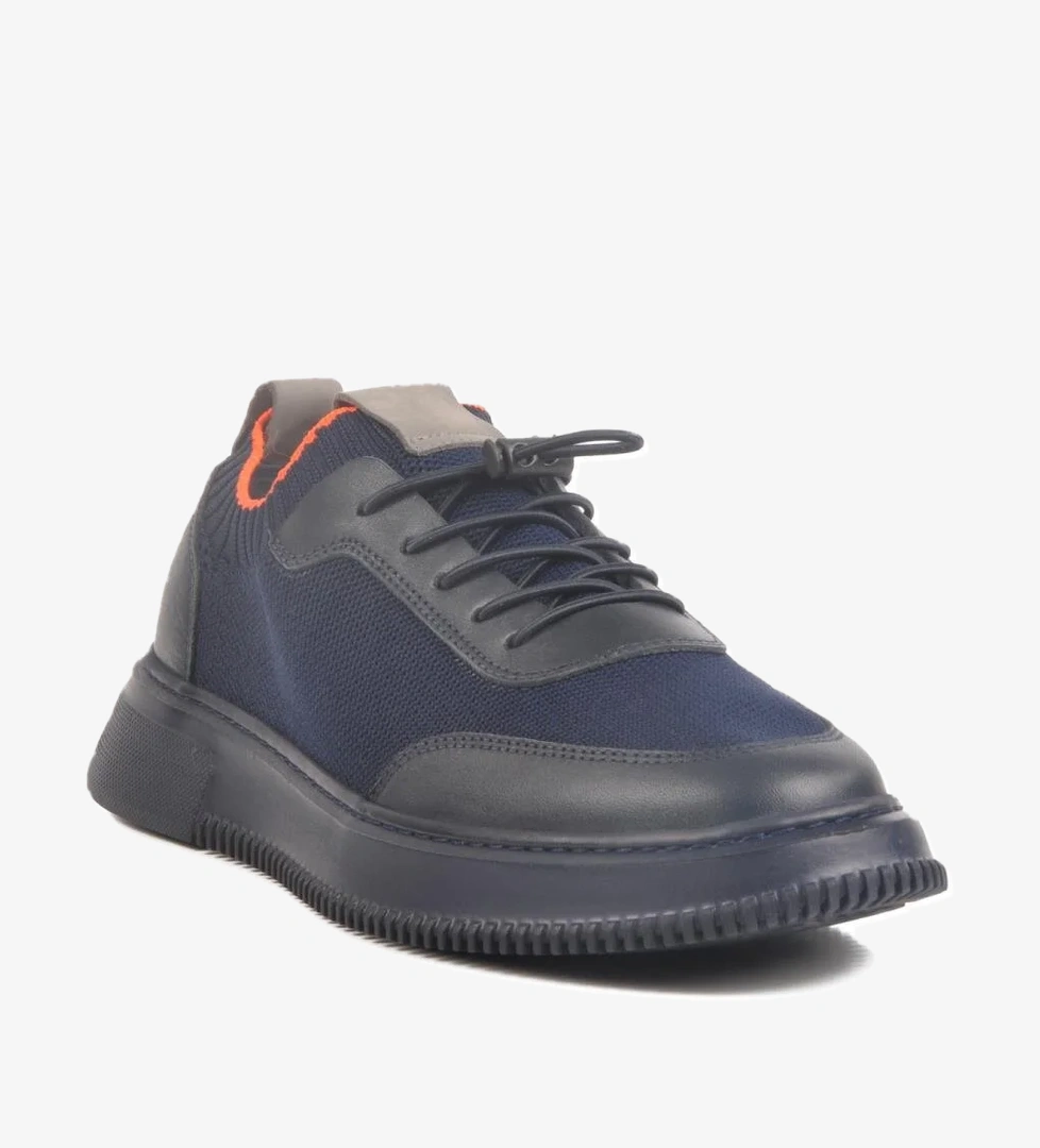 LO02255-F412 M Lacivert Triko Erkek Günlük Ayakkabı