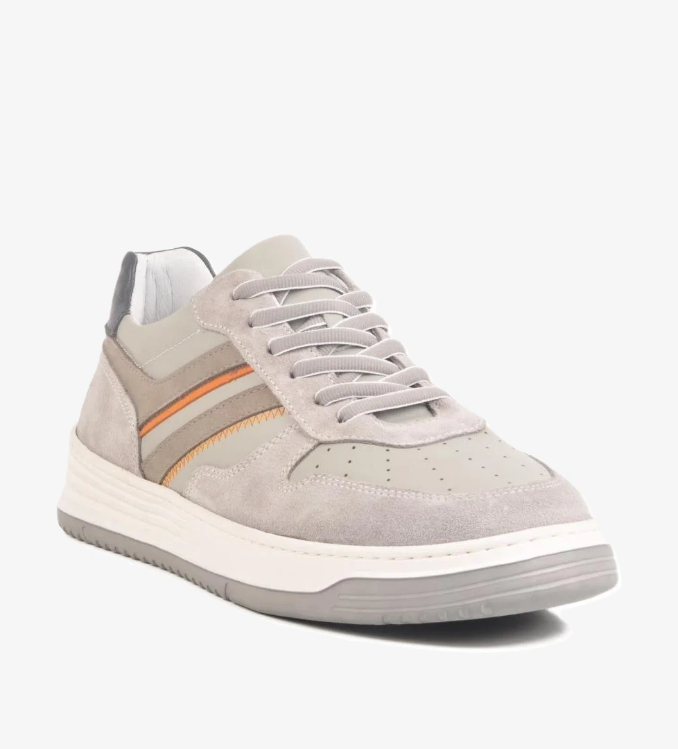 Walkway Lo1987-2090 1987-2090 M Bej Gri Süet Hakiki Deri Erkek Günlük Ayakkabı model görseli