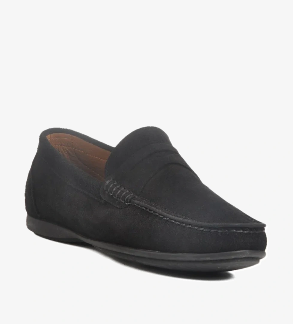 3Y0113 Siyah Süet Erkek Günlük Ayakkabı