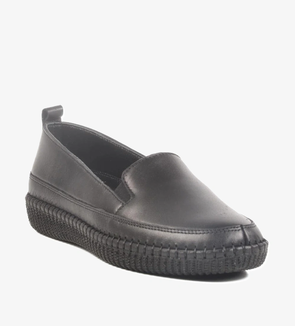 F-7010 Z Siyah Kadın Günlük Ayakkabı