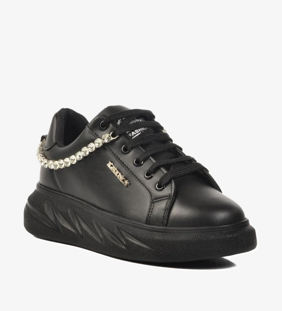 Siyah Kadın Spor Ayakkabı Lady 7081 Z