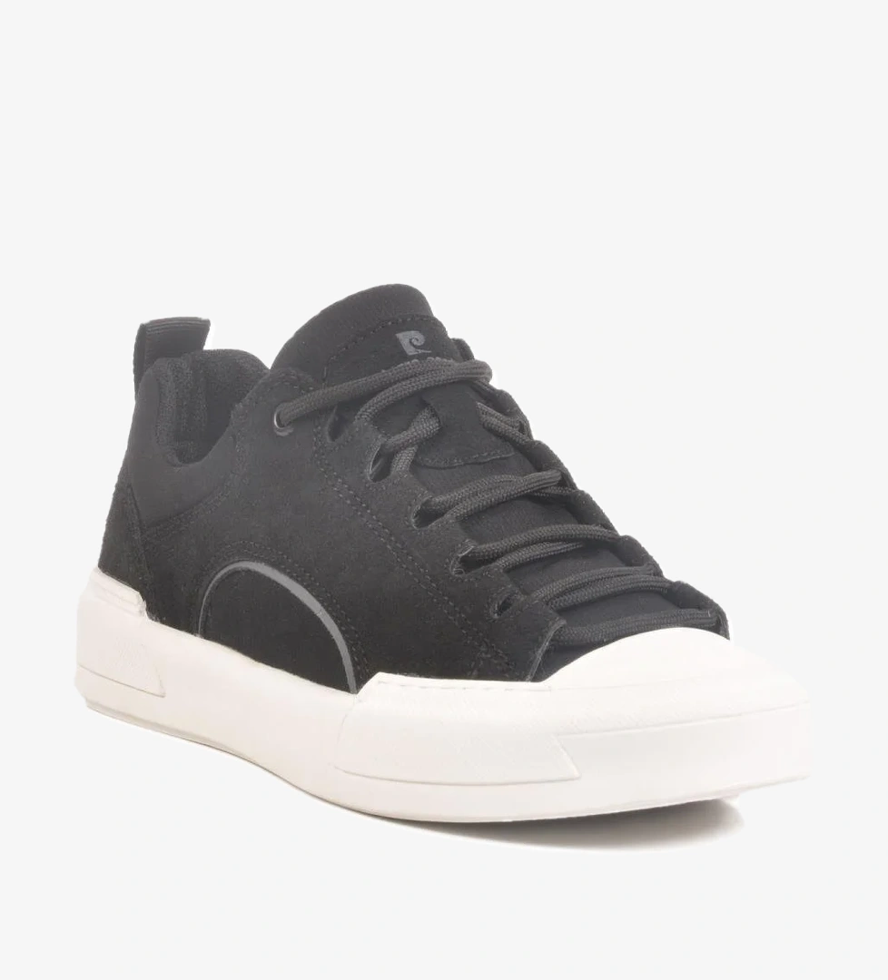 Pierre Cardin 23corvet M Gri Siyah Hakiki Deri Erkek Sneaker model görseli