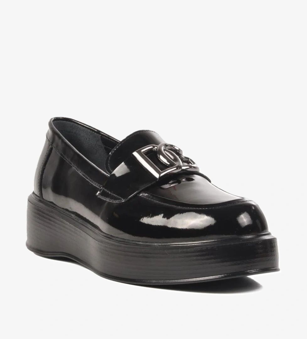 Premium 2127 M Siyah Rugan Erkek Klasik Ayakkabı