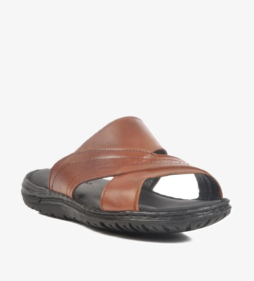 476522 M Taba Erkek Terlik - Görsel 1