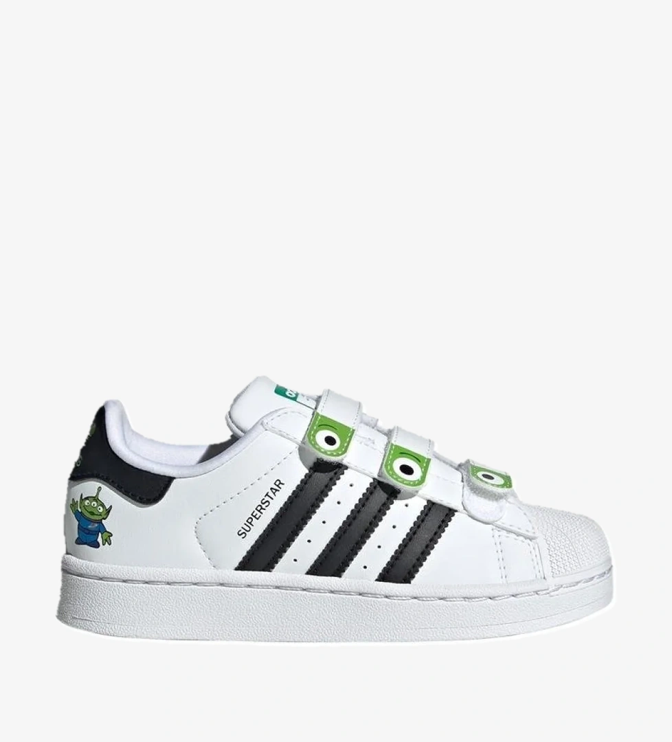 Unisex Çocuk Beyaz Sneaker SUPERSTAR II CF C JI0091 - Görsel 1