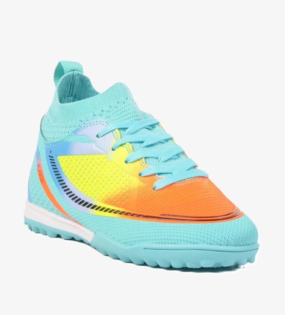 Walkway Halısaha Mint Siyah Çocuk Çoraplı Halı Playup Saha Fh-251-141 Ayakkabısı F model görseli