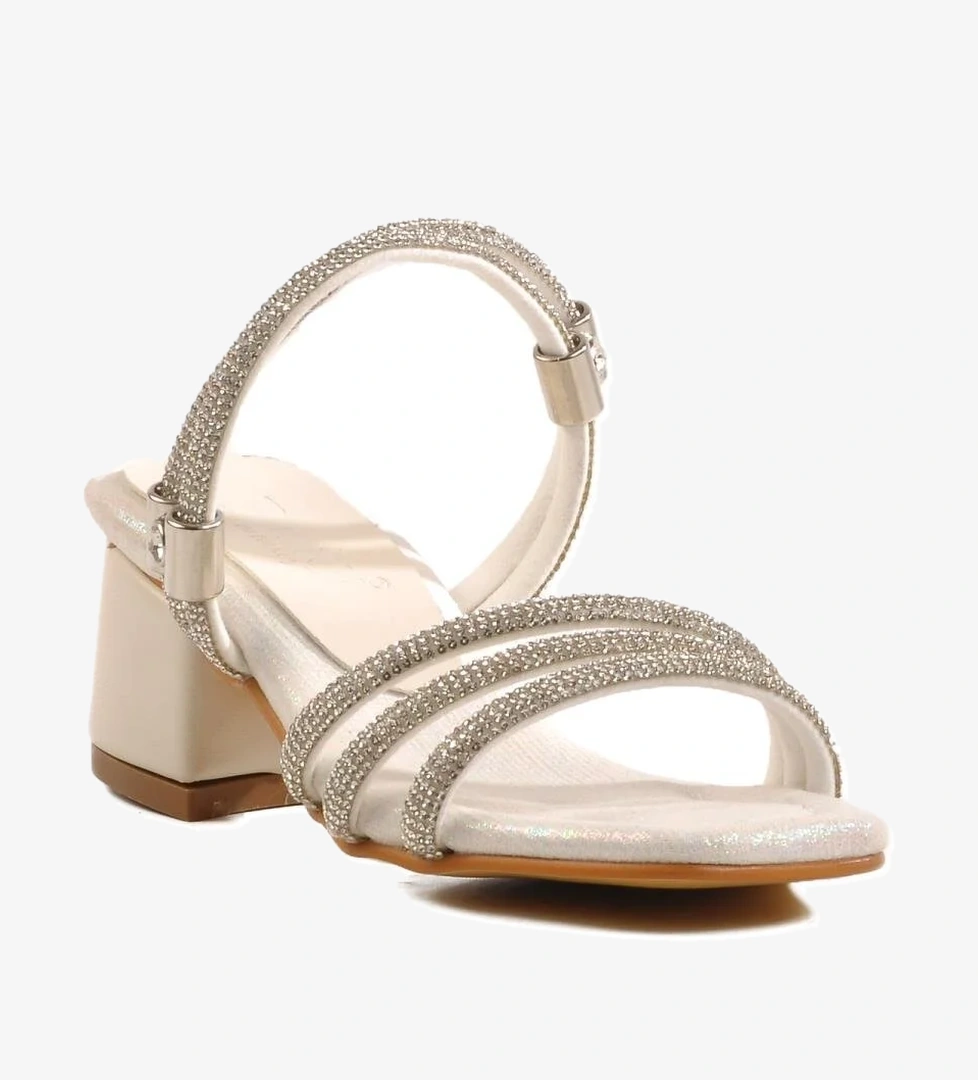 Sedef Suni Deri Çocuk Topuklu Sandalet Rocky 016 P