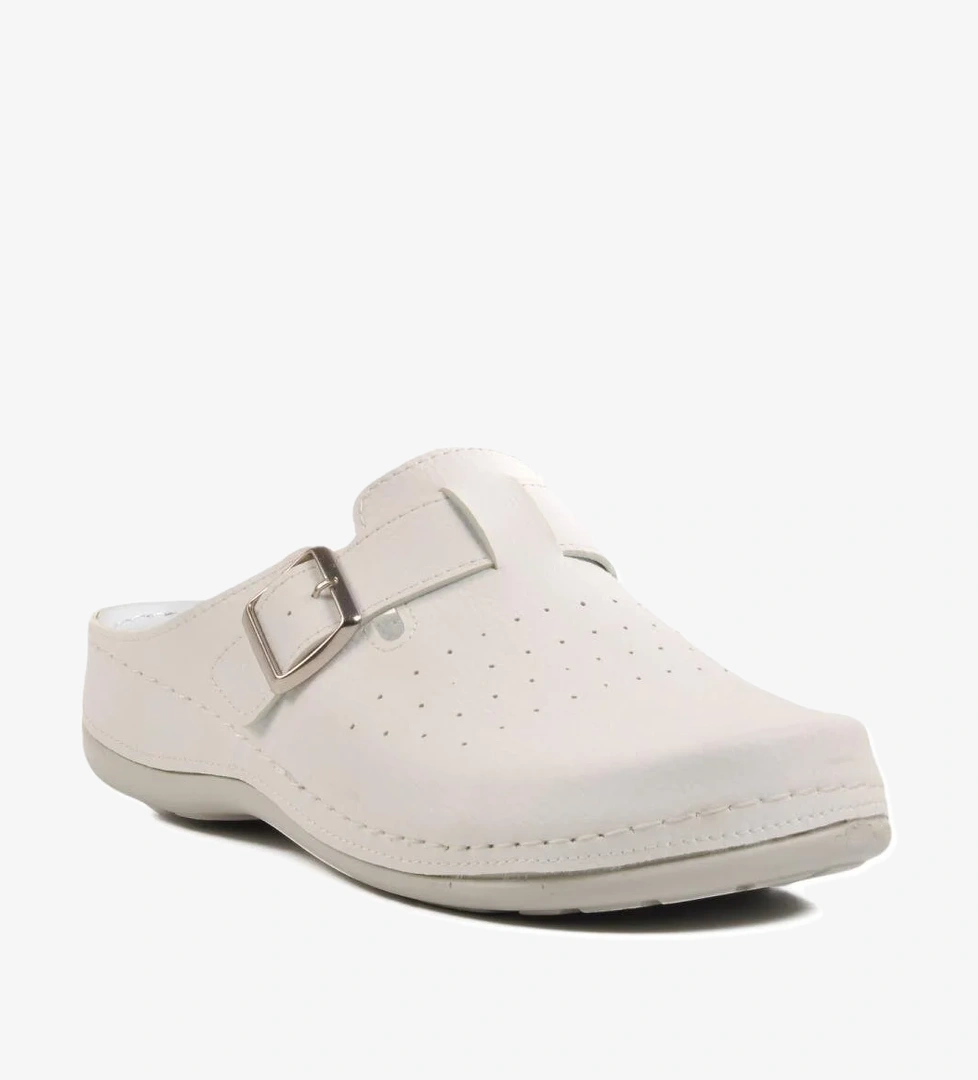 Ayakmod Beyaz Siyah Anatomik Erkek Sabo Bento Terlik 52.002 M model görseli