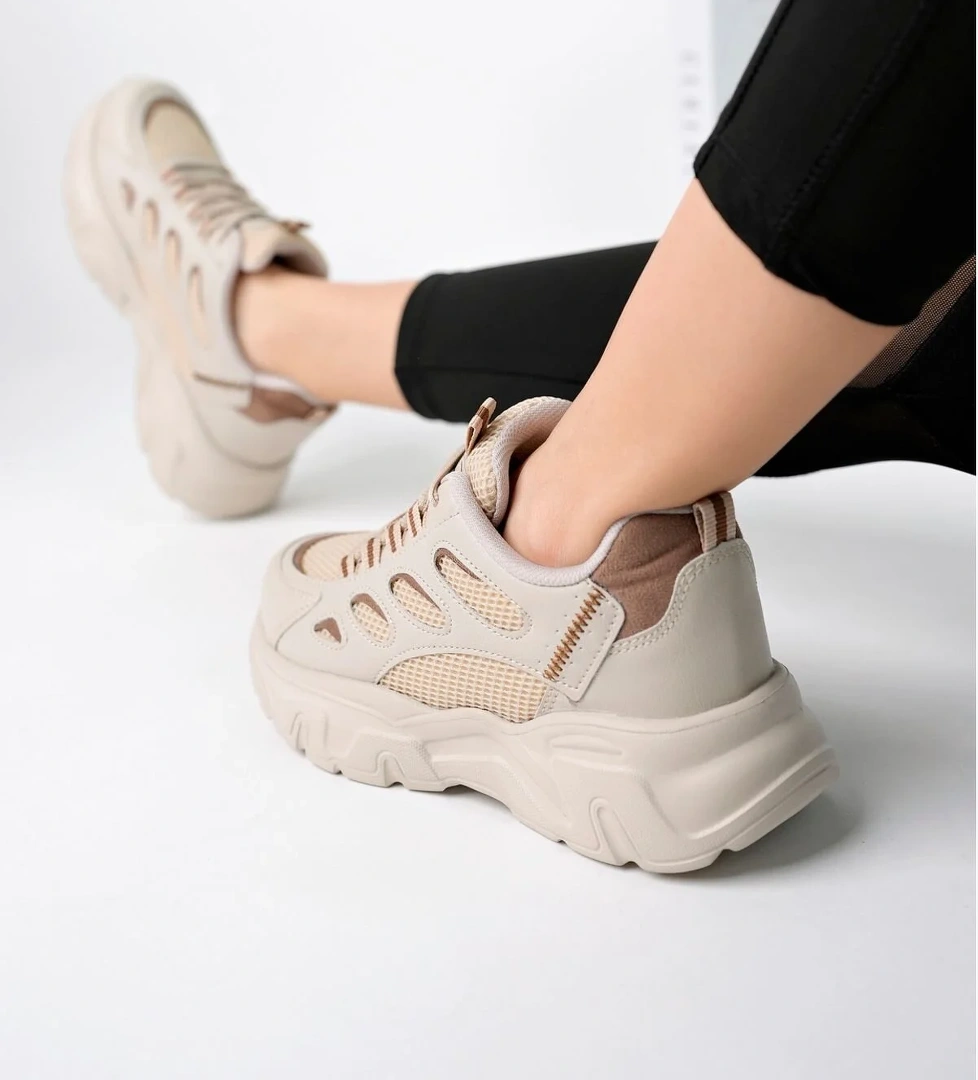 Kadın Sneaker Sararmaz Taban Ultra Hafif -3