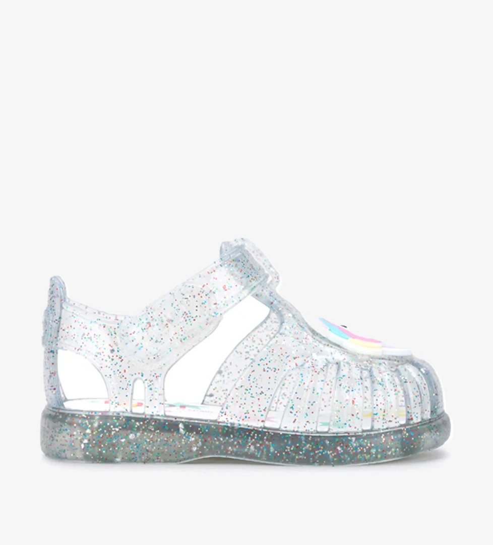 S10341 TOBBY UNICORNIO Beyaz Kız Çocuk Sandalet