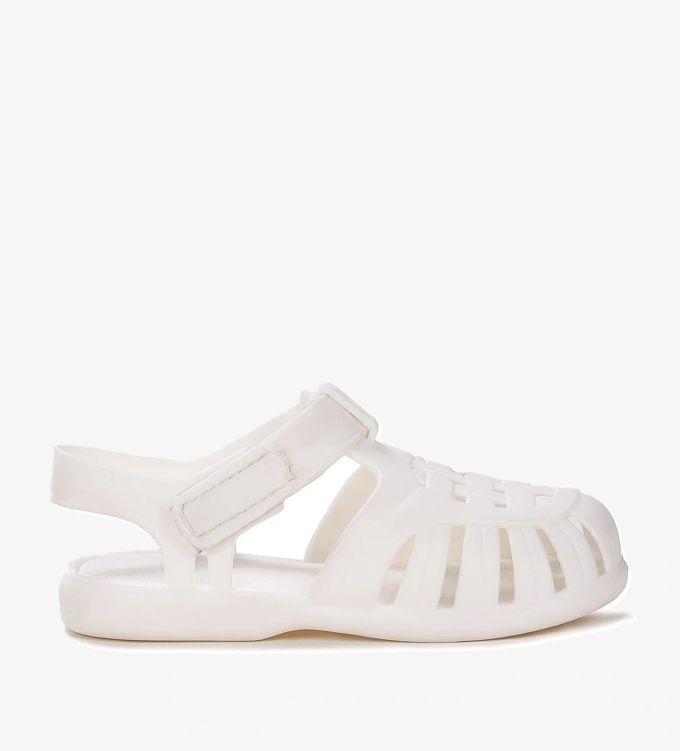 Fina Günlük Deniz Havuz Plaj Kız Çocuk Sandalet Ayakkabı Beyaz