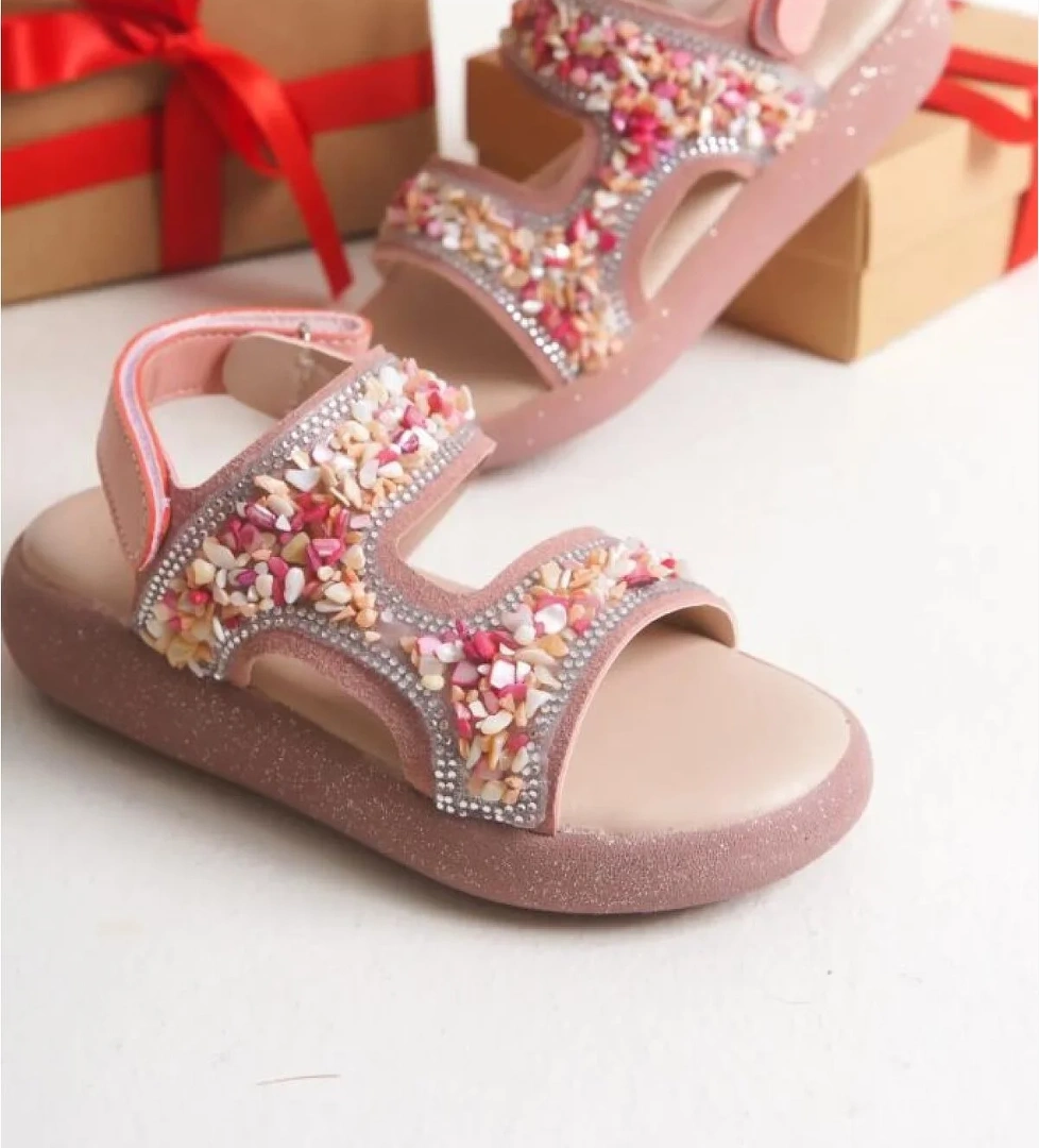 Arzen 03222 Ortopedik Kız Çocuk Sandalet - Görsel 1