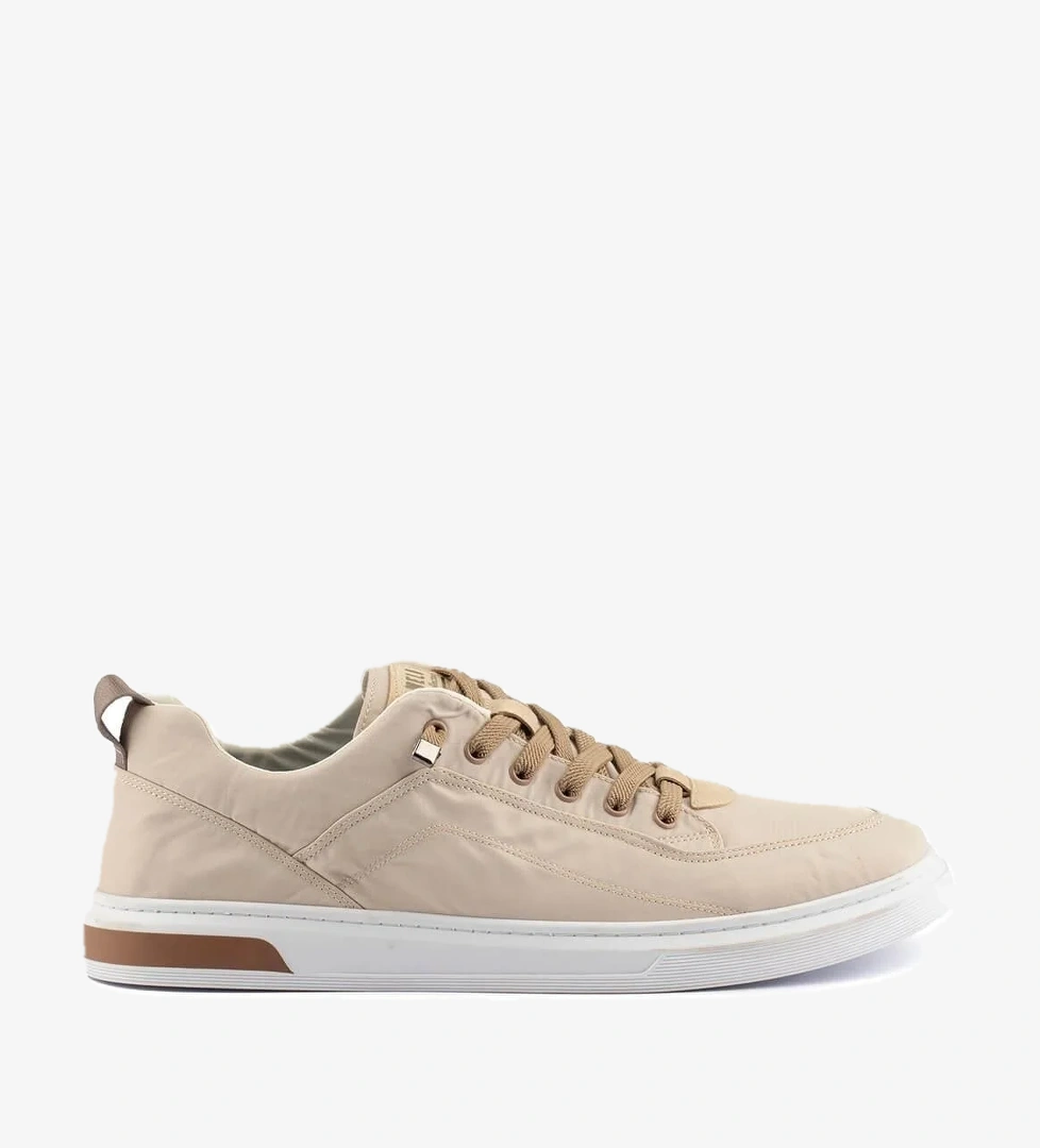 Gamelu Bej Hafif Esnek Tekstil Erkek Sneaker model görseli