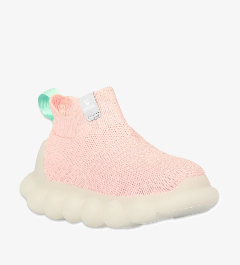 346.P25Y.208 Bomb Patik Işıklı Phylon Pembe Kız Çocuk Spor Ayakkabı - Görsel 1