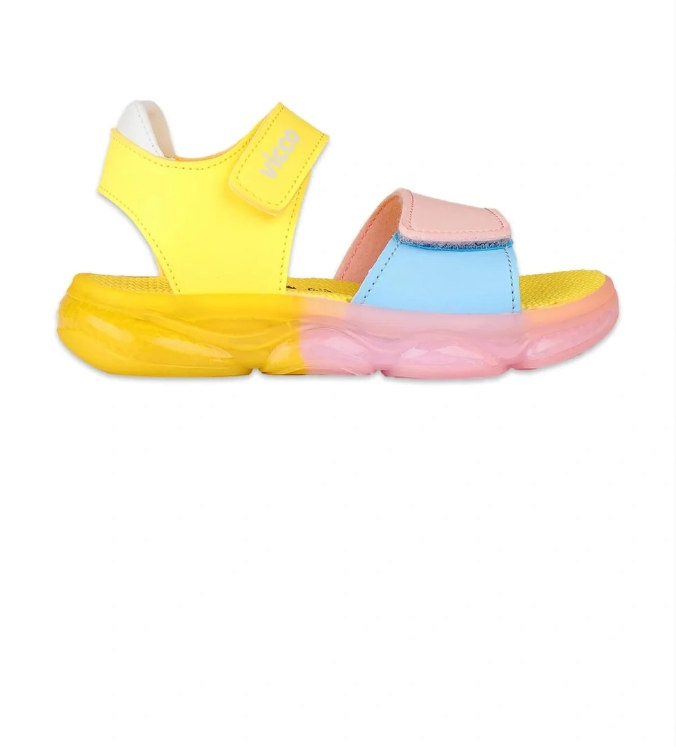 Vicco 321.B24Y223 Laura Bebe Phylon Işıklı Çok Renkli Kız Çocuk Sandalet model görseli