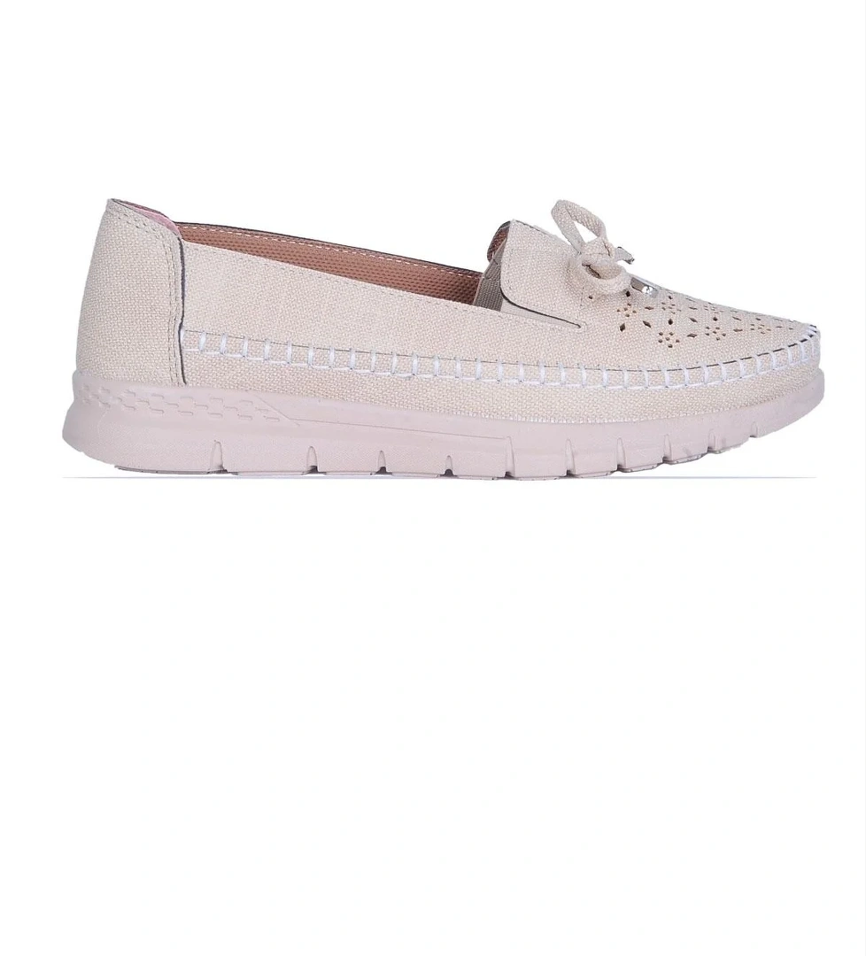 Ayakcenter A709 Bej Ayzen Kadın Babet model görseli