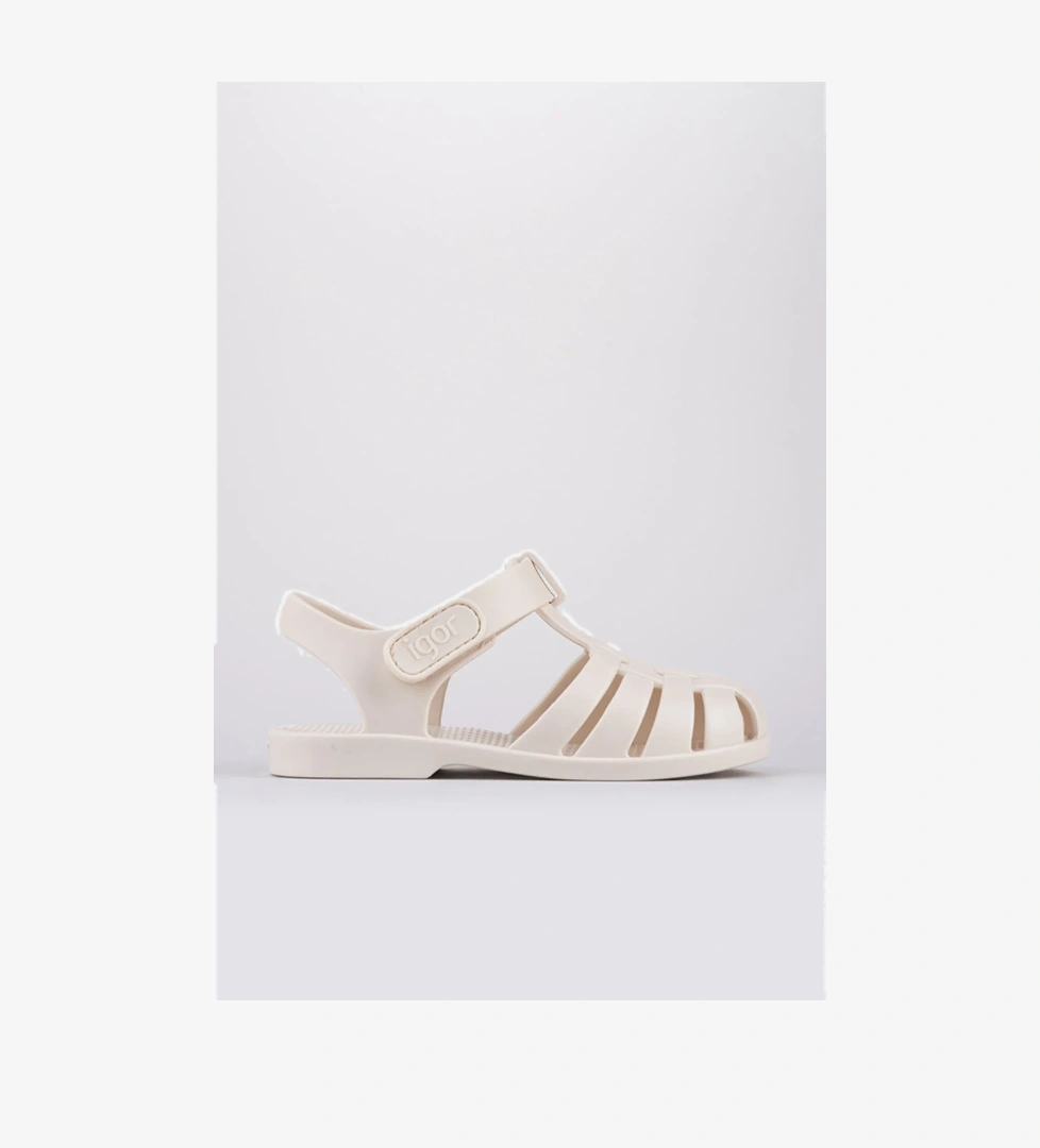 S10288 CLASICA V. Kız Çocuk Sandalet Fildişi