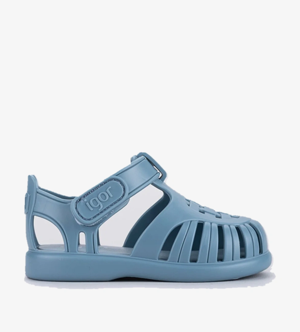 S10271 TOBBY SOLID Unisex Çocuk Okyanus Sandalet - Görsel 1
