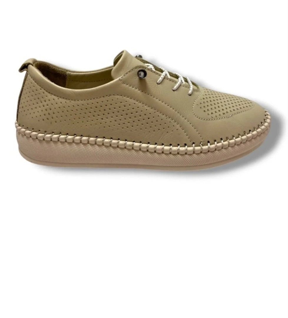 DM 212-25 Hakiki Deri Anatomik Slip On Kadın Ayakkabı