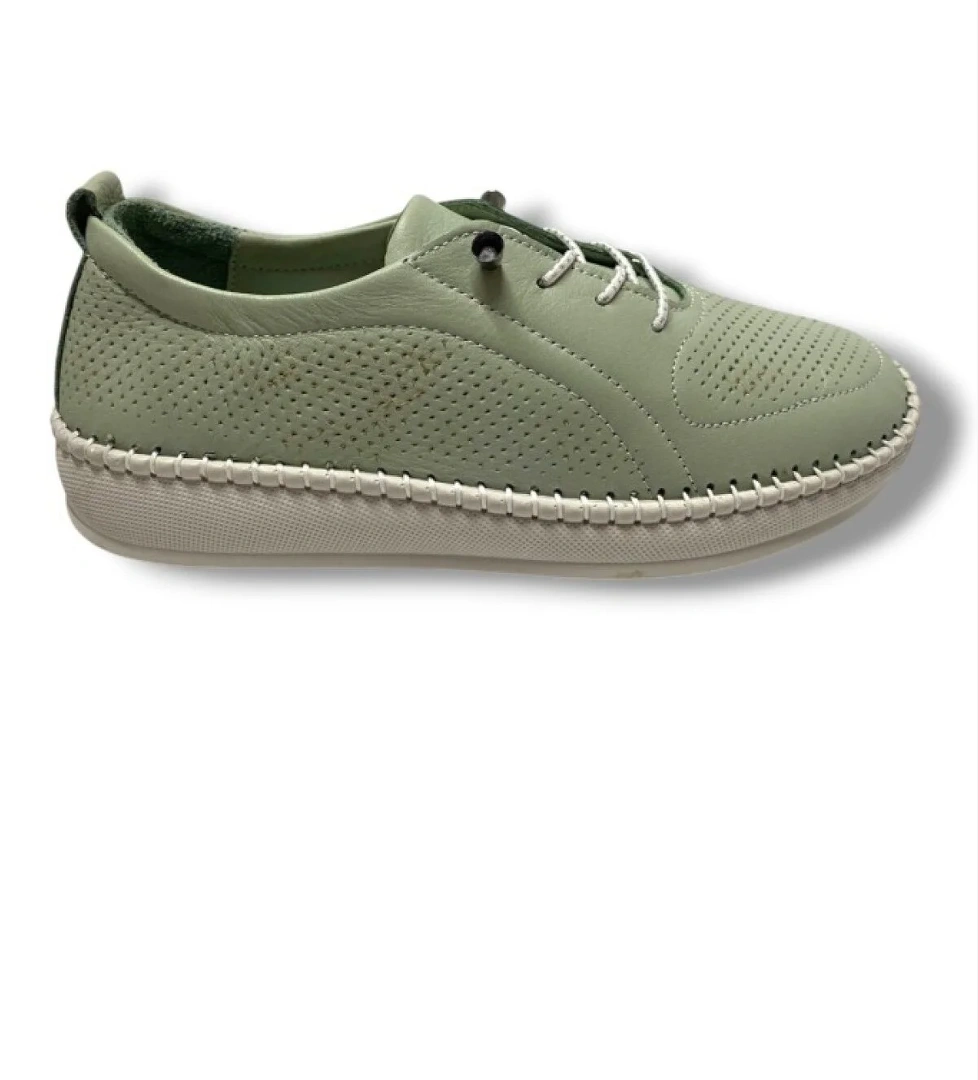 DM 212-25 Hakiki Deri Anatomik Slip On Kadın Ayakkabı - Görsel 1