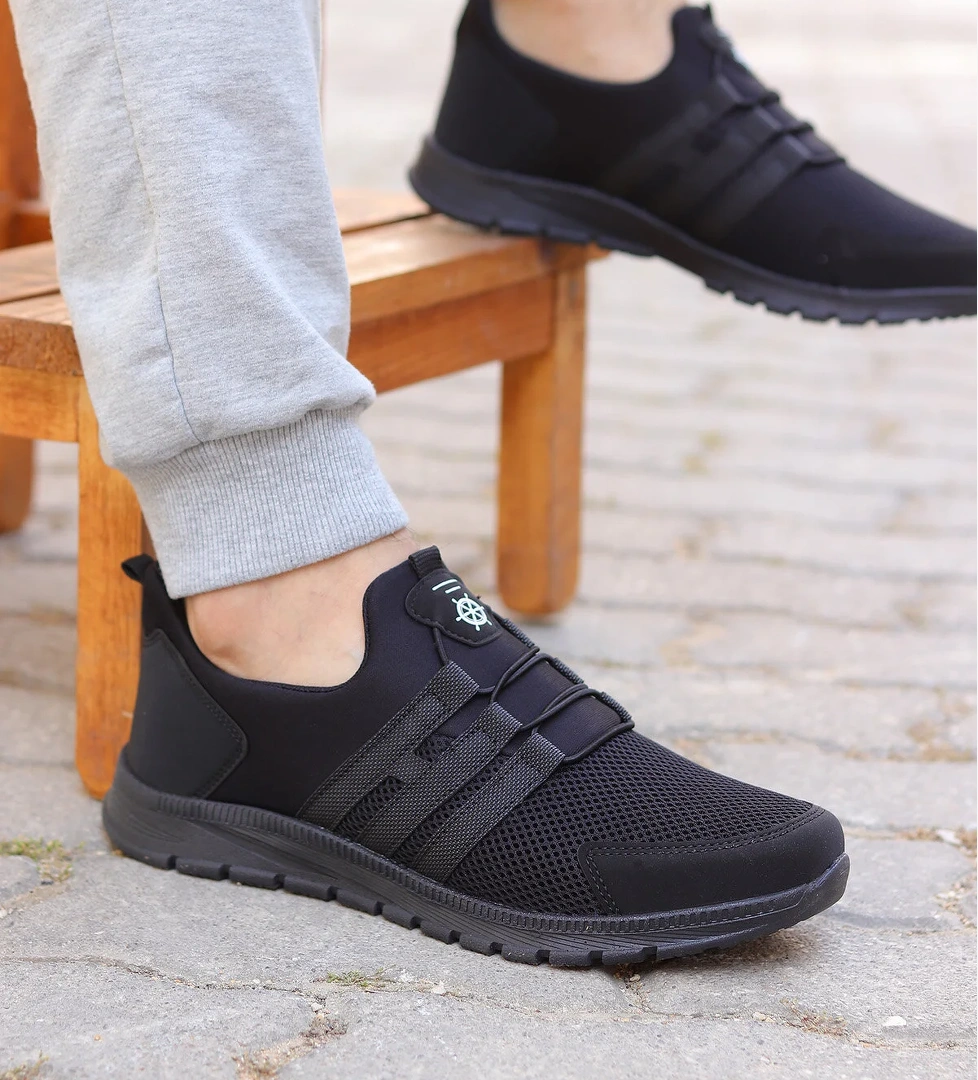 Huboss Rahat Taban Bağcıksız Erkek Spor Ayakkabı