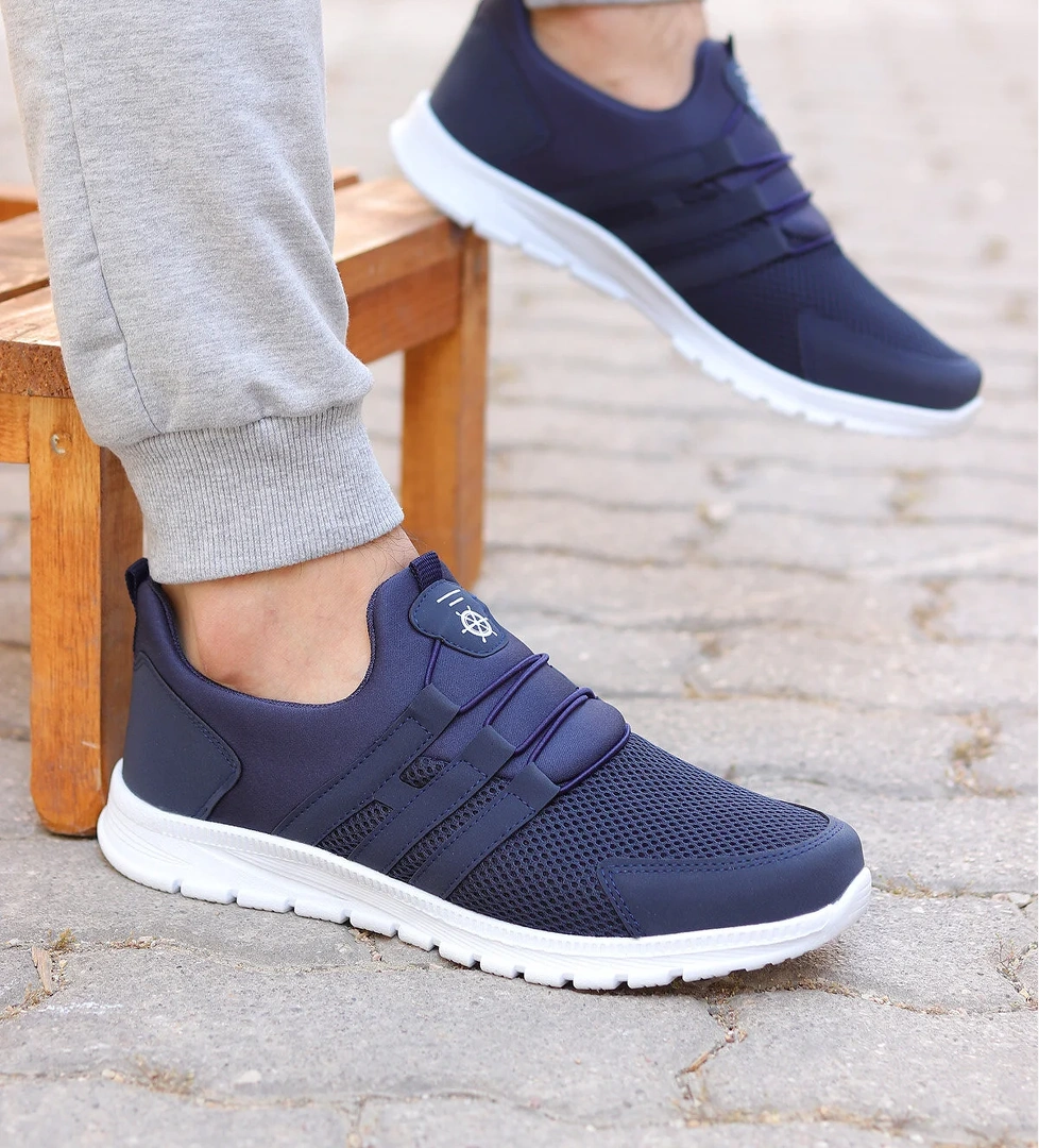 Huboss Rahat Taban Bağcıksız Erkek Spor Ayakkabı