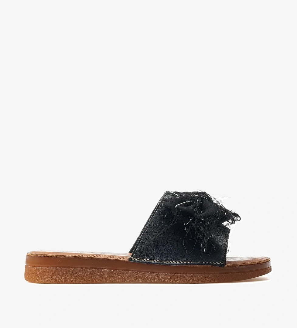 Guja Kadın Fiyonklu Günlük Terlik 25y 25y397-5 Z Siyah Simli model görseli