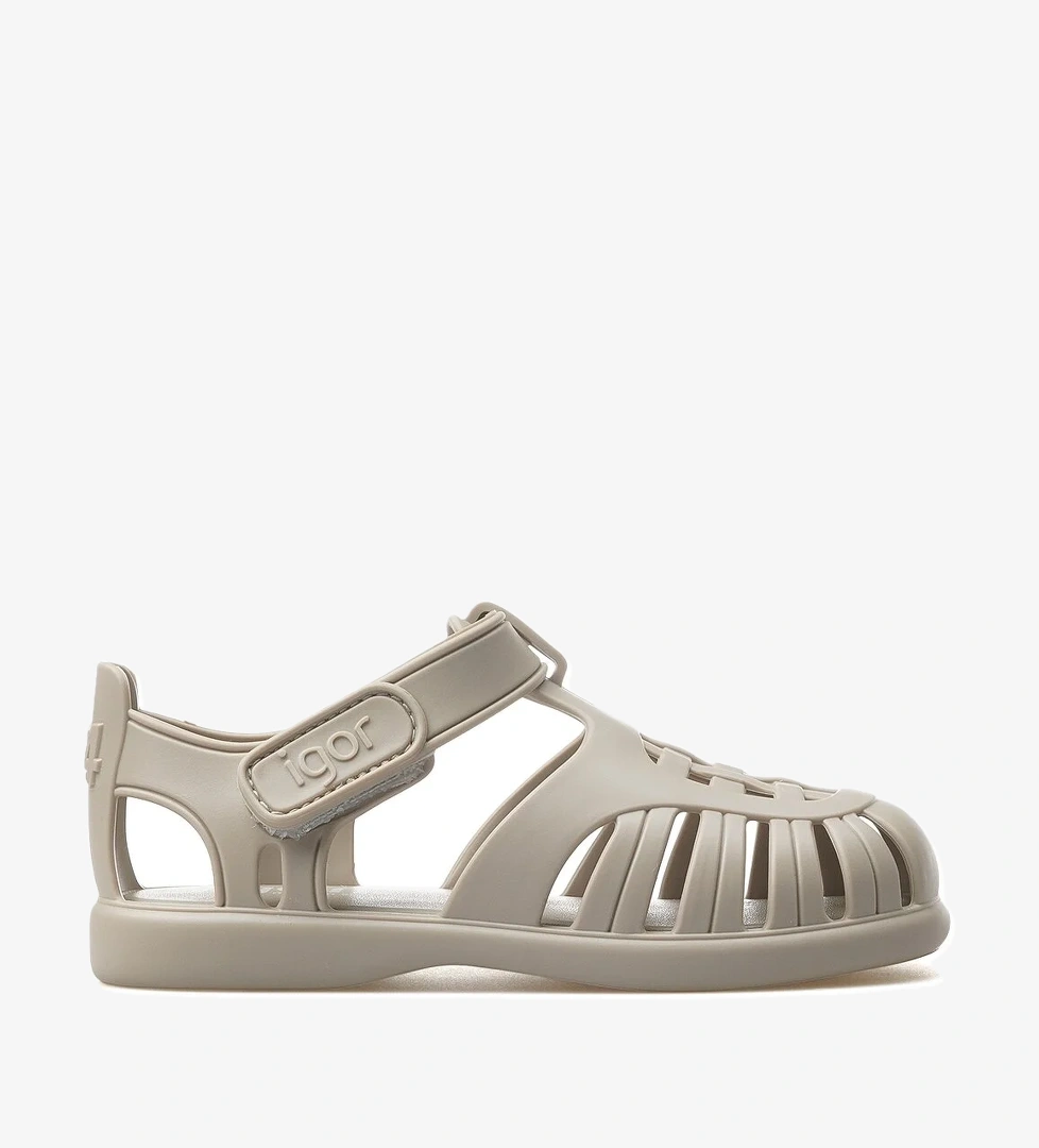 Igor İgor Tobby Solıd Unısex Kaymaz Taban Çocuk Sandalet (18-29) 22y Ks10271-tobby Kemik Mint model görseli