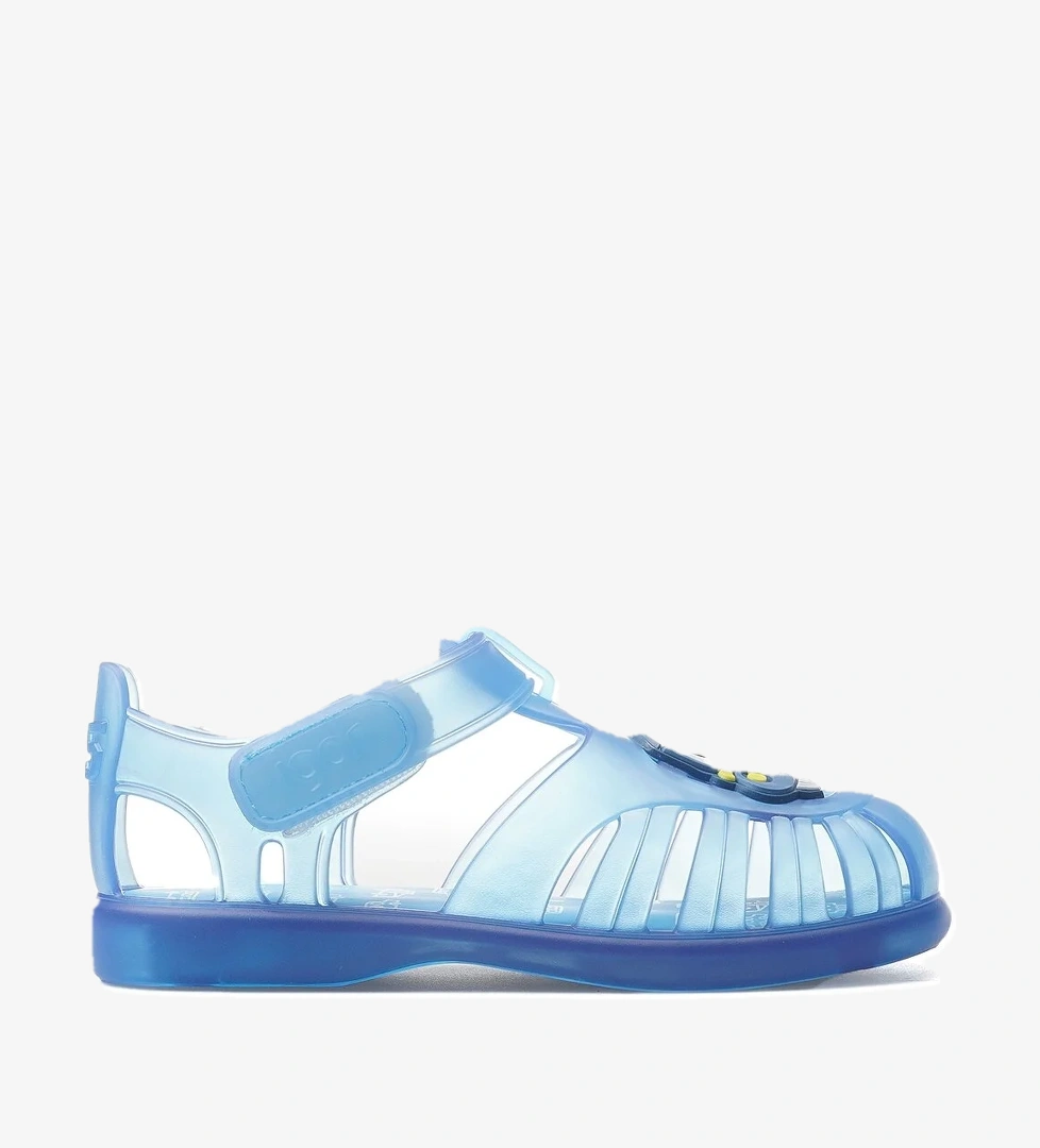 Tobby V. Car Unısex Çocuk Kaymaz Taban Günlük Sandalet 25y S10321 Mavi