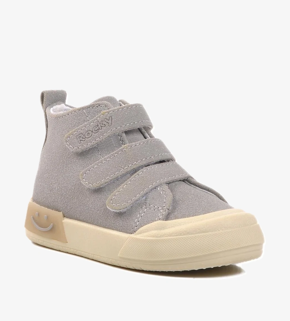 34 B Gri Çocuk Hi Sneaker Rocky - Görsel 1