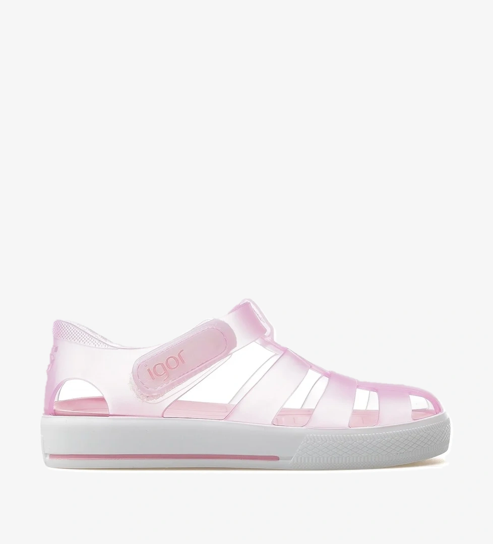 İgor Star Kaydırmaz Taban Çocuk Sandalet 22y Ks10171-star Pembe