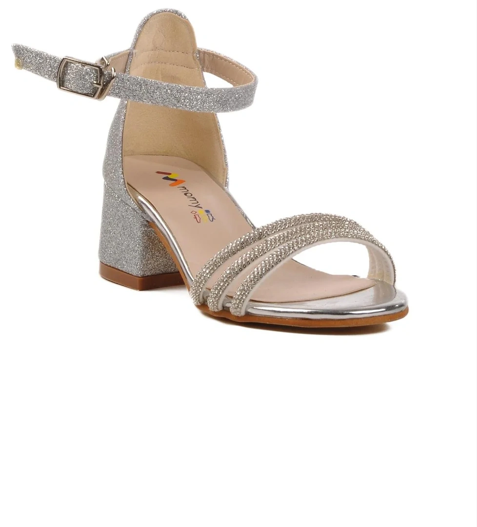 Walkway 6504 P Gümüş Kız Çocuk Abiye Ayakkabı Momy model görseli