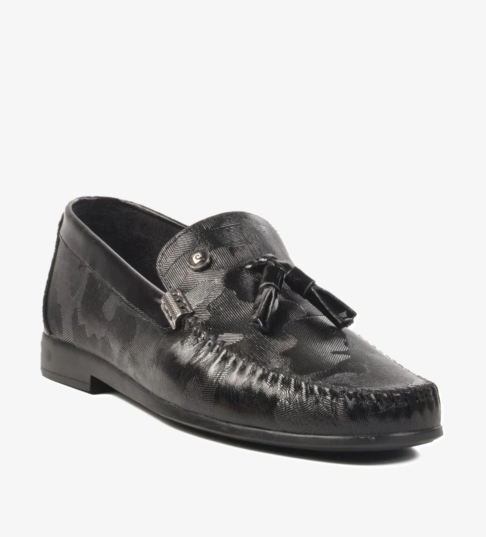 Pierre Cardin 25108 M Siyah Rugan Hakiki Deri Erkek Günlük Ayakkabı model görseli