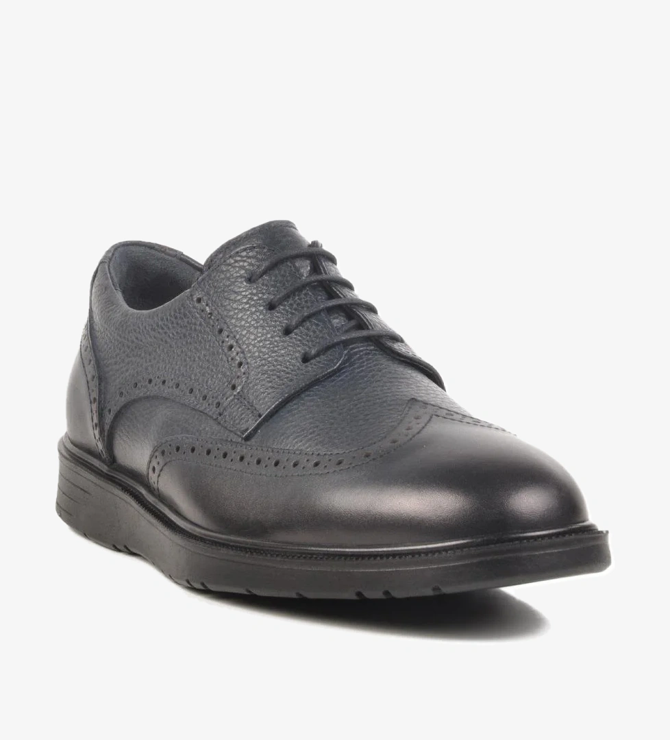 Walkway 3K1220 Lacivert Hakiki Deri Erkek Günlük Ayakkabı Dr.Jells model görseli