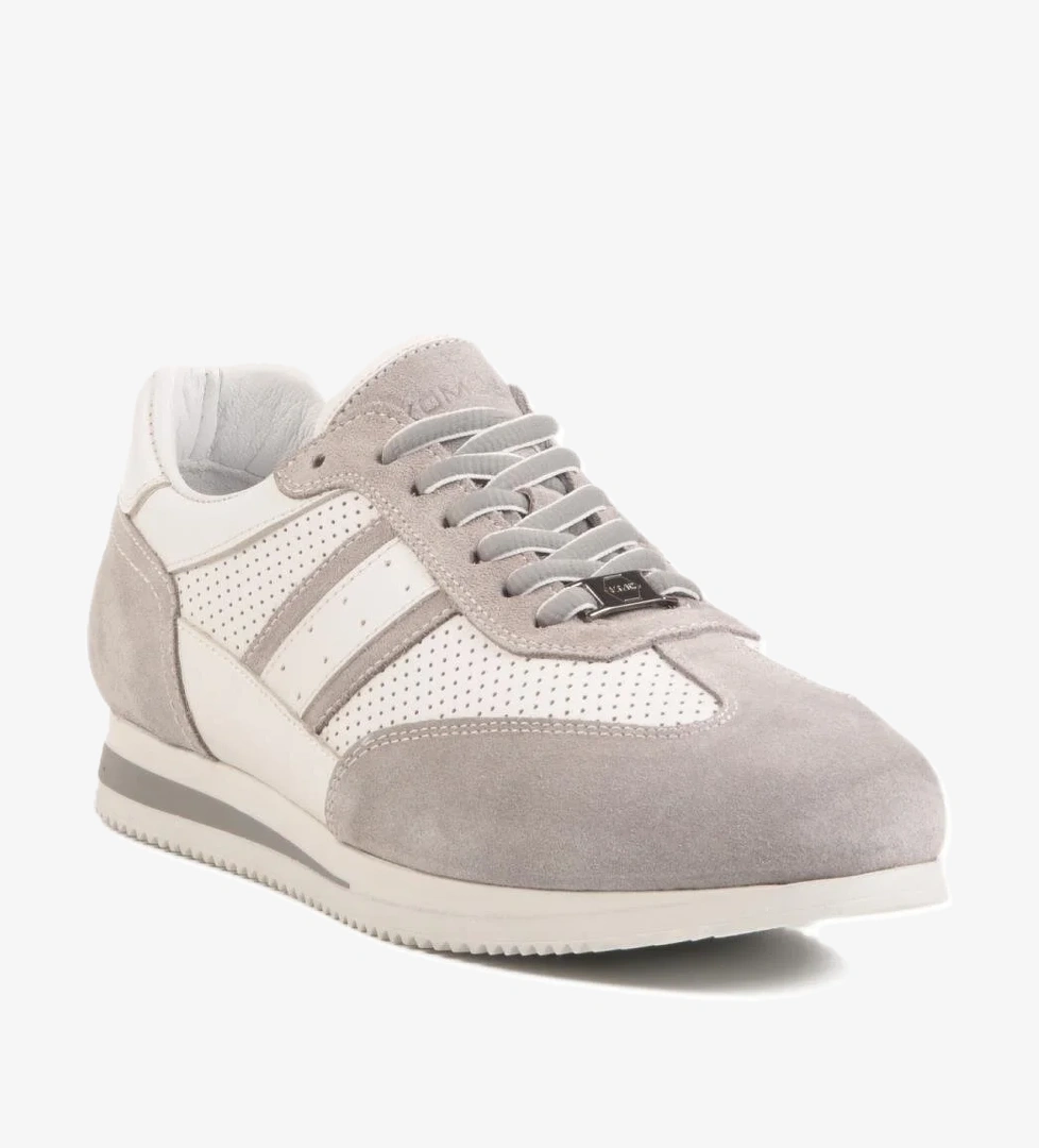 Walkway 4Y1546 Gri-Beyaz Hakiki Deri Erkek Sneaker model görseli