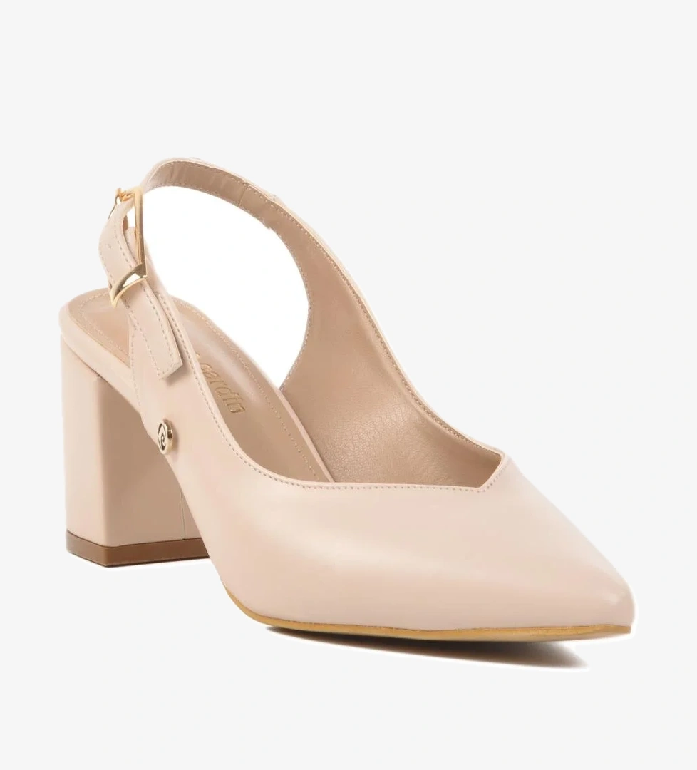 Pierre Cardin PC-54706 Z Krem Kadın Abiye Ayakkabı model görseli