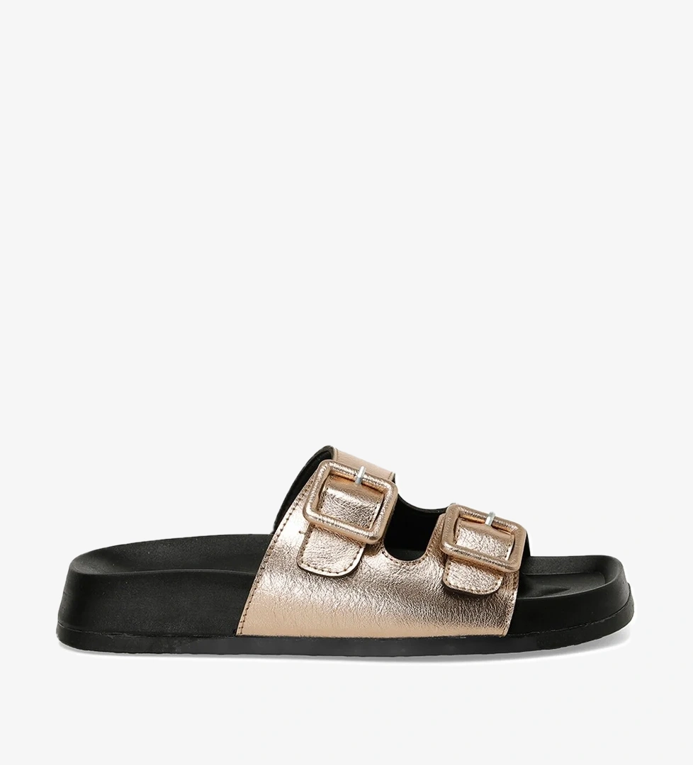 Butigo 25S-240 5FX Bronz Kadın Terlik - Görsel 1