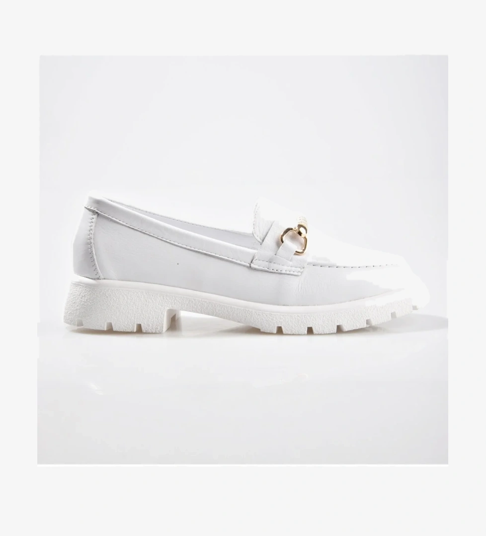 25454259 Kadın Hakiki Deri Casual Ayakkabı - Görsel 1