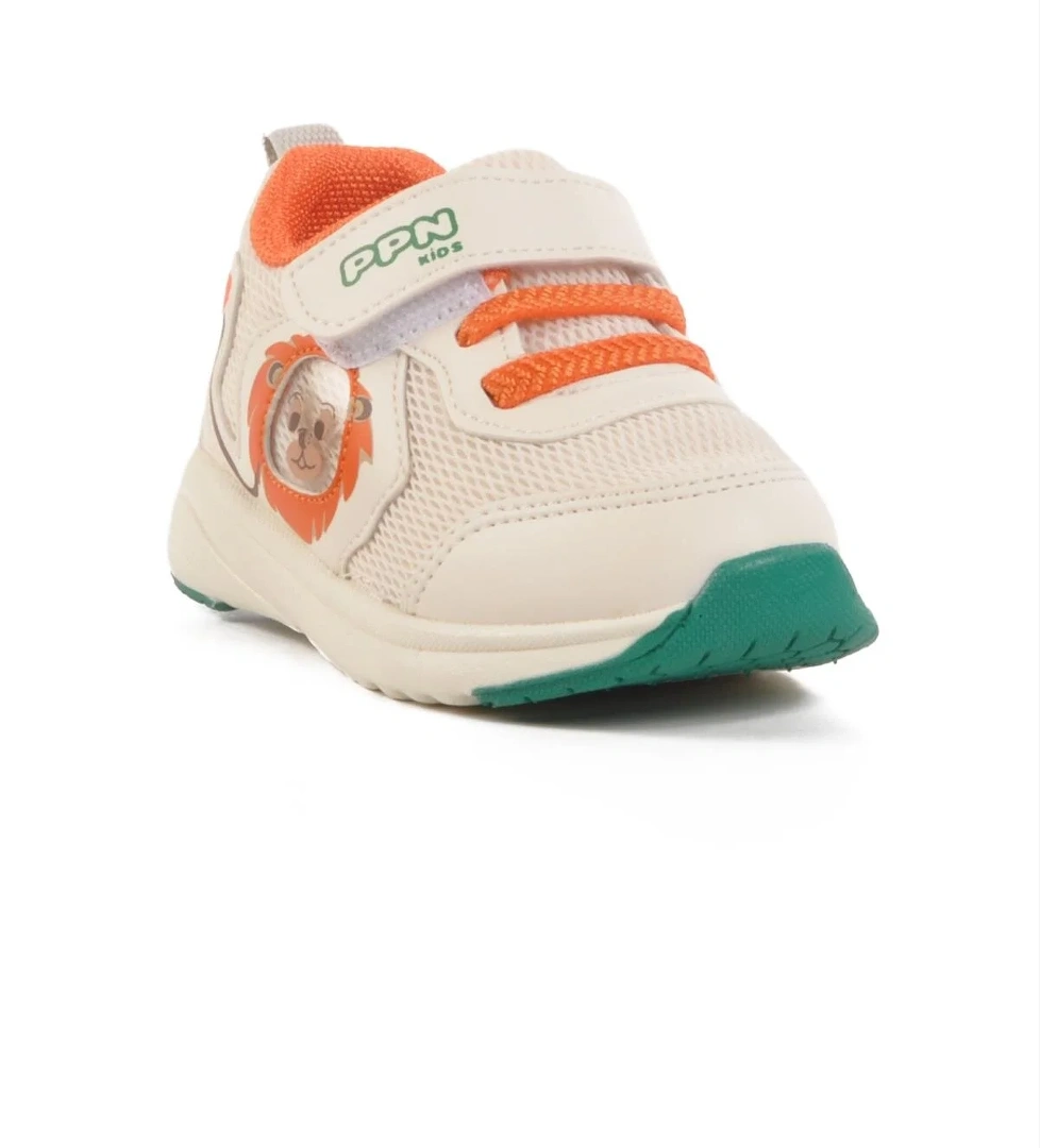 Ayakmod Krem Fileli Hafif Unisex Çocuk Spor Ayakkabı Ppn 1931 İ model görseli